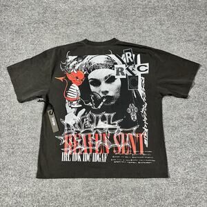 Civil Regime Stay Offended 199X Oversized Tee Large Vintage Ashes Gym Casual NEW